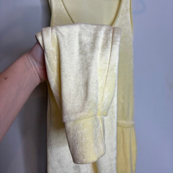 Generation Love Emery Jumpsuit Velour Butter Yellow - Picture 6 of 11